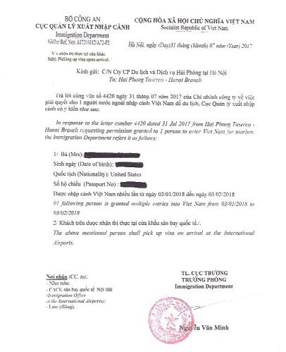 Vietnam Visa Approval